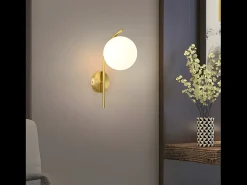 Lámpara De Pared Toolight G104-1W Gold White