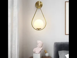 Lámpara De Pared Toolight G094-1W Gold White