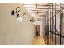 Lámpara De Pared Toolight 392199 Paradise Black
