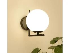 Lámpara De Pared Toolight G101-1W Black White