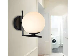 Lámpara De Pared Toolight G101-1W Black White