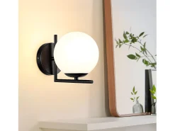 Lámpara De Pared Toolight G101-1W Black White