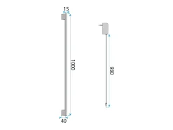 Lámpara De Pared Toolight LHJ064-W Black