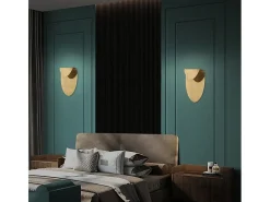 Lámpara De Pared Toolight App1431-W Brush Gold