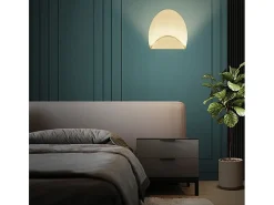 Lámpara De Pared Toolight App1431-W Brush Gold