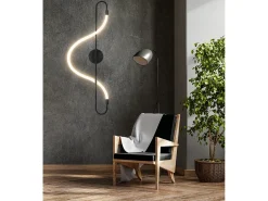Lámpara De Pared Toolight Led App857-W Long Black