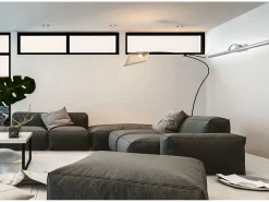 Lámpara De Pared Toolight App366-1W Chrome 70Cm