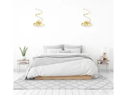 Lámpara De Pared Toolight Led App830-W Spring Up Gold