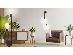 Lámpara De Pared Toolight App1147-2W Black