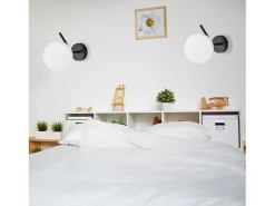 Lámpara De Pared Toolight G099-1W Black White