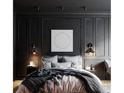 Lámpara De Pared Toolight App184-1W Porto Black