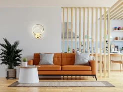 Lámpara De Pared Toolight App1043-W Gold