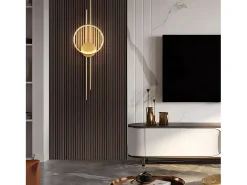 Lámpara De Pared Toolight App1781-W Led Brush Gold