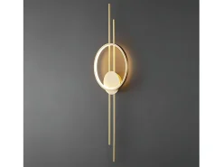 Lámpara De Pared Toolight App1781-W Led Brush Gold