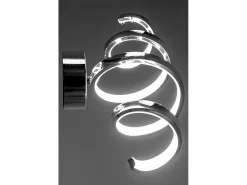 Lámpara De Pared Toolight LED APP828-W SPRING Chrome