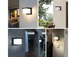 Lámpara De Pared Toolight Rsl014-1W Black