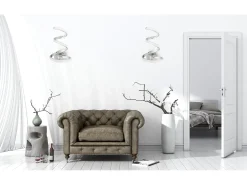 Lámpara De Pared Toolight Led App831-W Spring Up Chrome