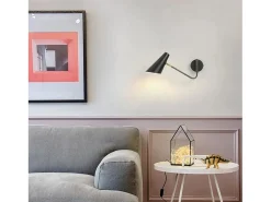 Lámpara De Pared Toolight App1139-1W Black