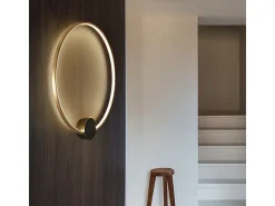 Lámpara De Pared Toolight Led App1391-Cw 50Cm Brush Gold