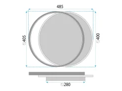 Lámpara De Pared Toolight LHJO076-C White
