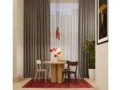 Lámpara de pared Toris desván de acero - 2 fuentes luminosas 3000K - L.6 x A.30 cm - ocre rojo