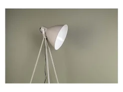 Lámpara de pie de acero Tiv
