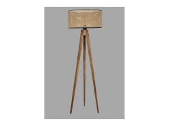 Lámpara de pie de diseño en madera ROMANE 153cm