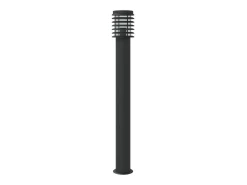Lámpara de pie de exterior 110 cm acero inoxidable negro 02_0042505