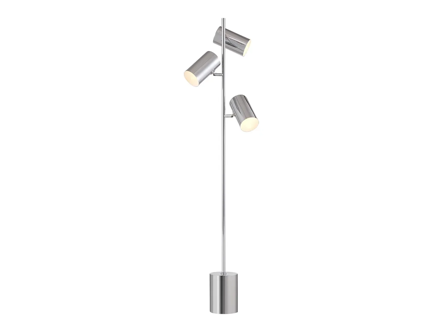 Lámpara de pie de latón dorado D.32 x Alt.155 cm - KINLEY