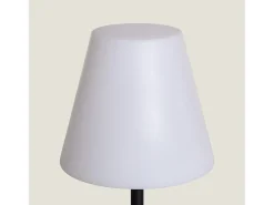 Lámpara de Pie Exterior de Aluminio Maipo Negro