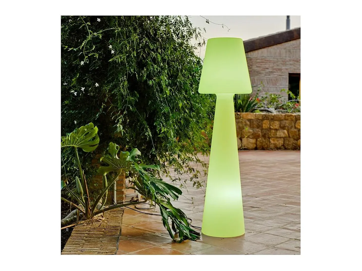 Lámpara de pie led de exterior Lola 110 cm Batería recargable