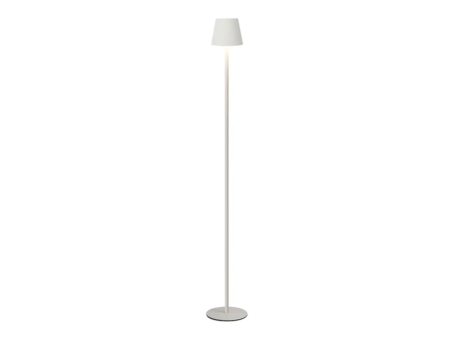 Lámpara de pie LED NETTLIFE moderna negra regulable 125 cm 3 temperaturas de color USB Sala de estar