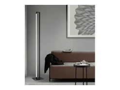 Lámpara de pie LED orientable e inclinable Perenz, 27 W, 2495 lm, altura 161 cm, CCT, color blanco