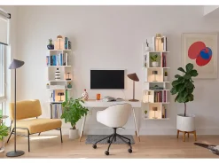 Lámpara de pie LED recargable Zafferano Pina XXL - 6 W, IP65, regulador táctil, cabezal magnético, diseño moderno para interior y exterior - Titanio