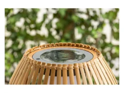 Lámpara de pie Mabis LED para exterior 40x150x40cm marrón.