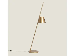 Lámpara de Pie Metal Bardney Dorado