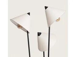 Lámpara de Pie Metal Bells Blanco