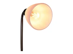 Lámpara de pie Milano Bel Air 40W con brazo orientable cobre 178 cm