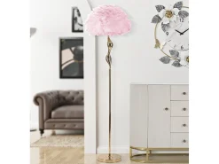 Lámpara de pie Slim Rosa Cm Ø50X165