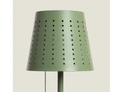 Lámpara de Pie Solar Exterior LED 3W Banate Verde Celadón