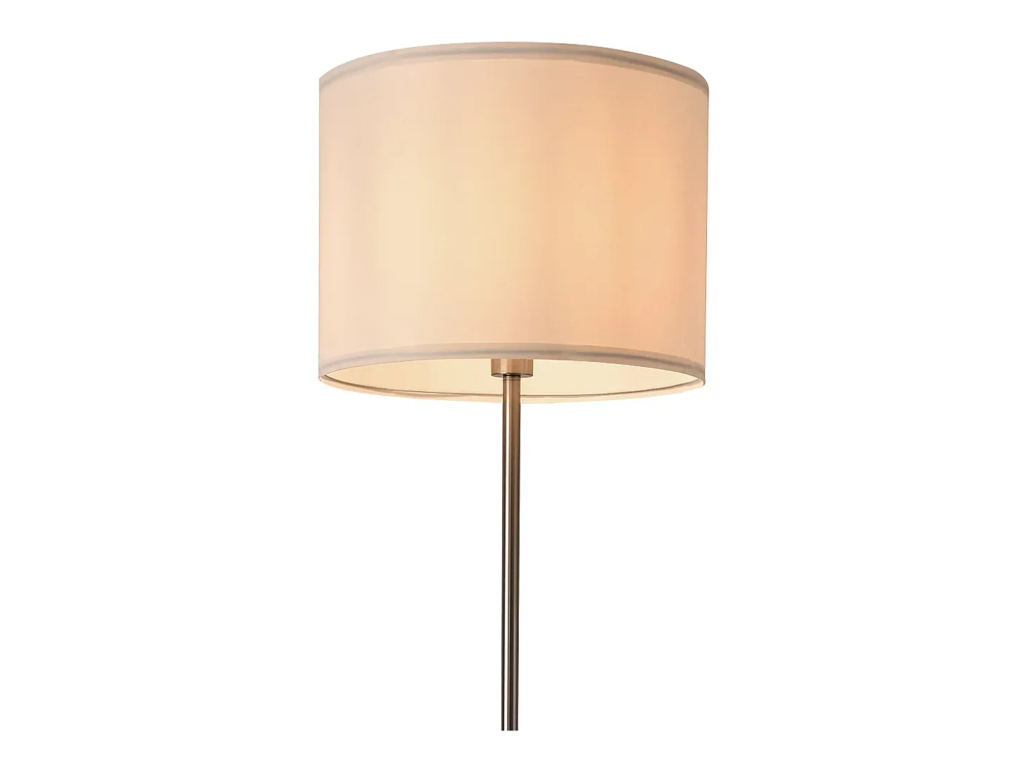 Lámpara de pie Tamworth E27 161 cm de alto plata y blanco 03_0007323