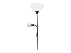 Lámpara de pie Torino Bel Air 80W + brazo orientable negro Ø25x179 cm