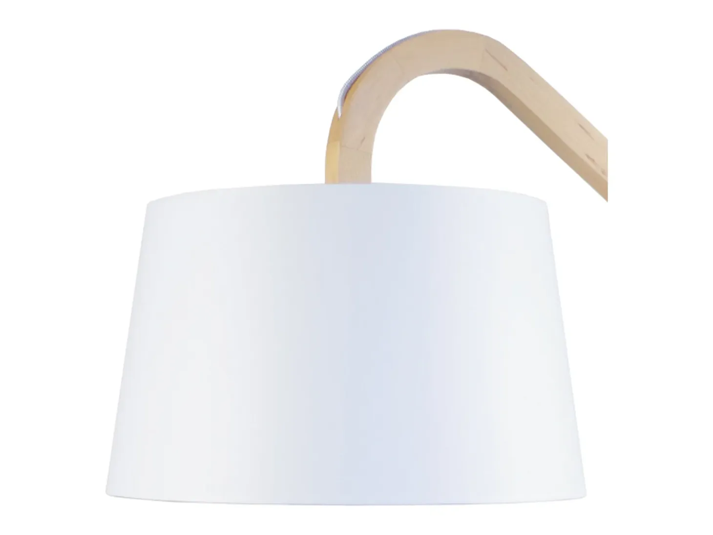 Lámpara de Pie TOSEL , madera,Negro ,A190xD50xP180cm