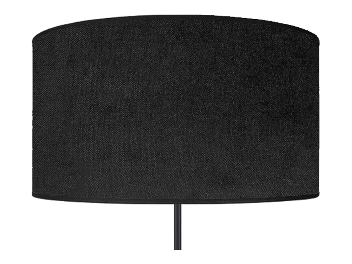Lámpara de Pie TOSEL ,madera,Negro ,A155xD40xP40cm