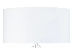 Lámpara de Pie TOSEL ,metal,Blanco,A155xD 40x P 40cm