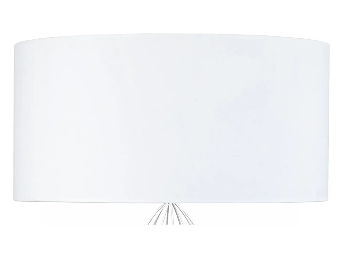 Lámpara de Pie TOSEL ,metal,Blanco,A155xD 40x P 40cm