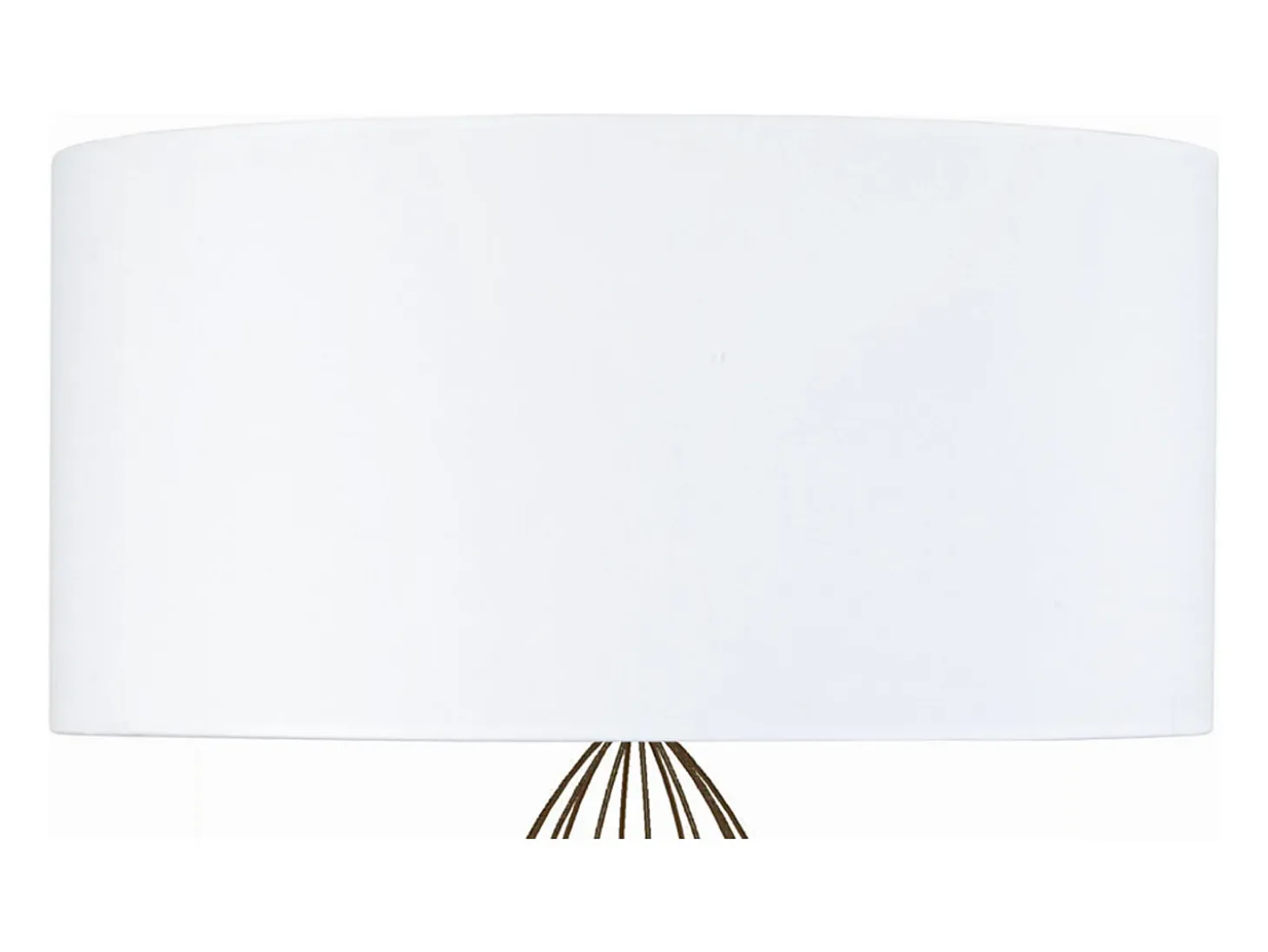 Lámpara de Pie TOSEL ,metal,Marrón,A 155xD 40x P 40cm