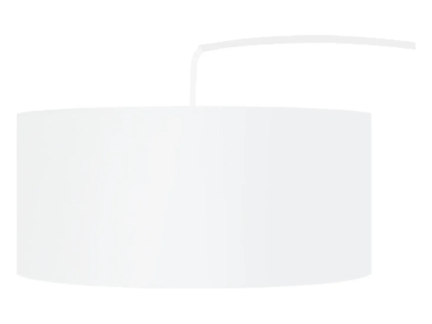Lámpara de Pie TOSEL ,metal,Blanco ,A190xD150xP40cm