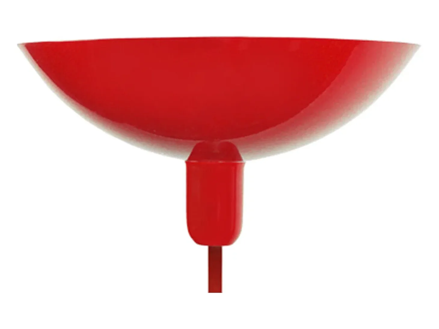 Lámpara de Pie TOSEL ,metal,Rojo,A 181xD 30x P 30cm