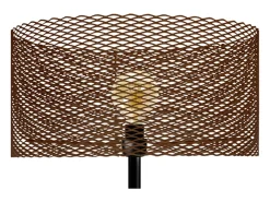 Lámpara de Pie TOSEL ,metal,natural, A 160xD45xP45cm